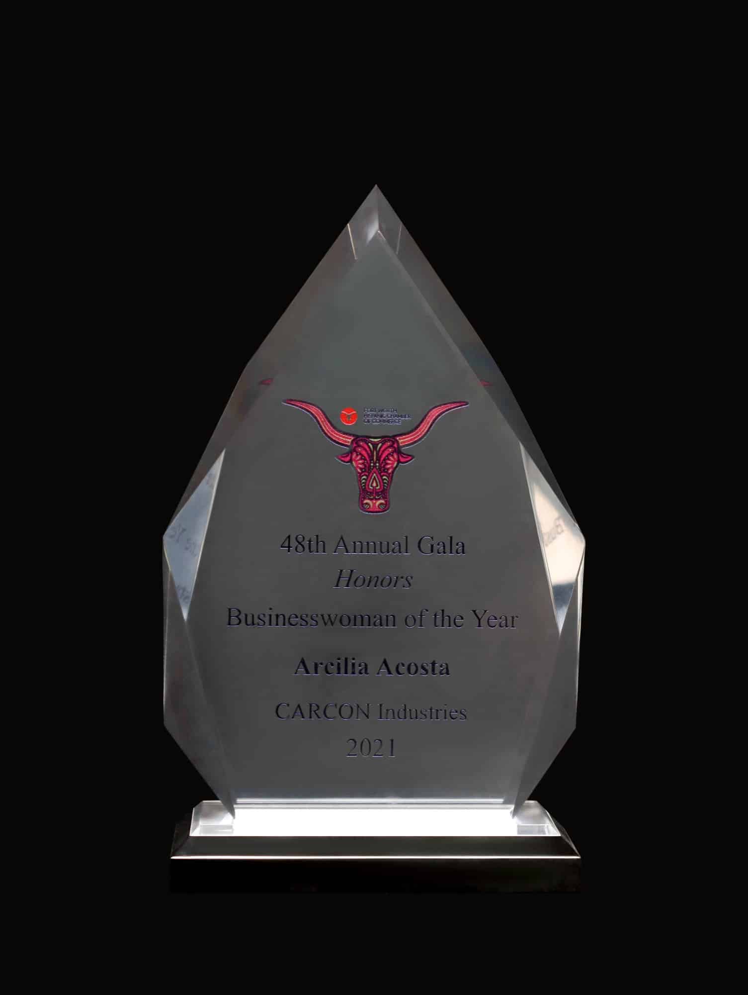 48th Annual Gala Honors Businesswoman of the Year (2021)