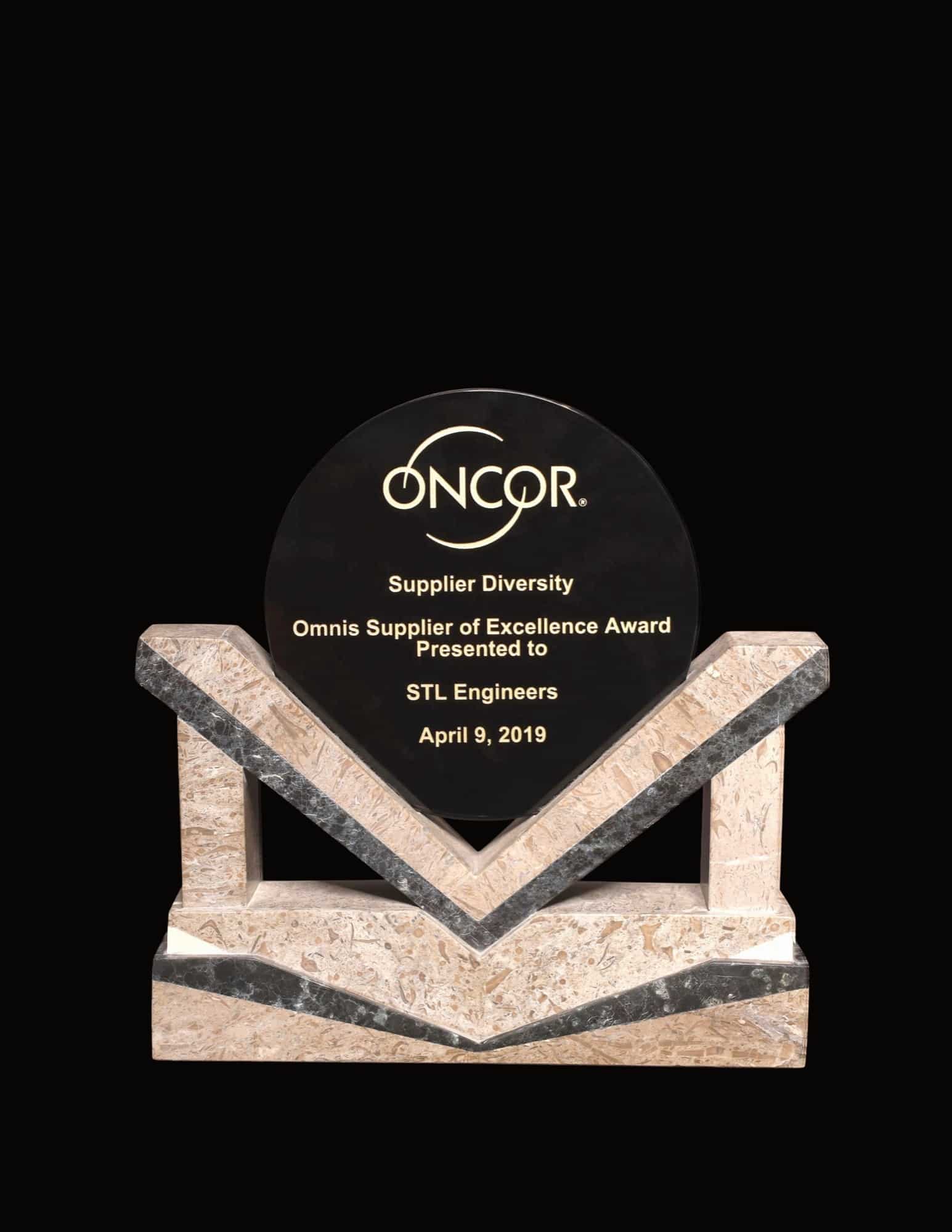 Oncor Supplier Diversity Award (2019)